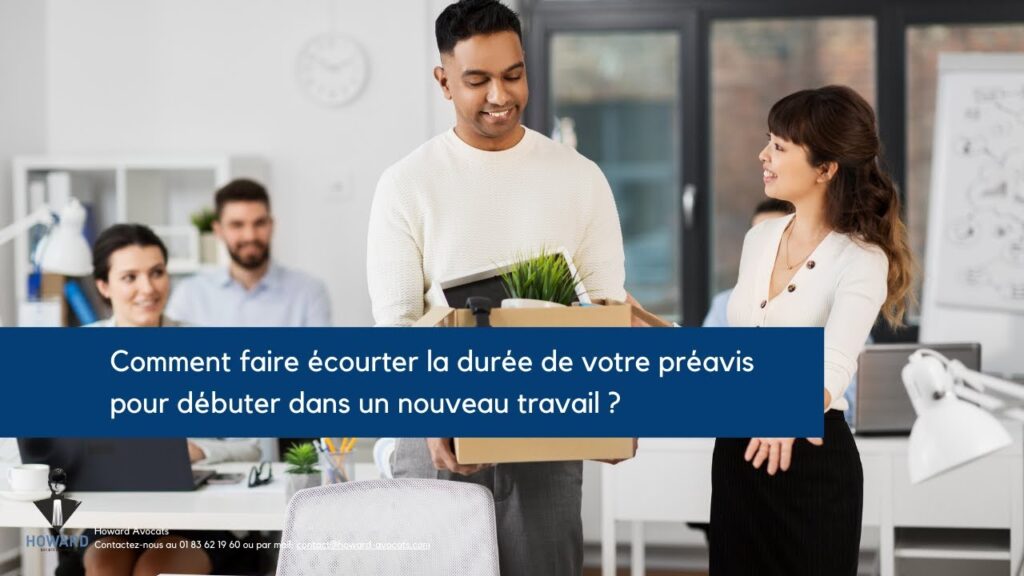 comment écourter la durée d'un préavis